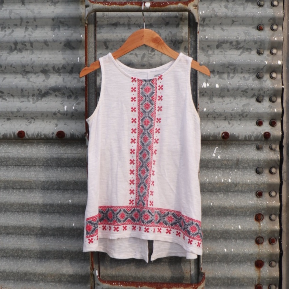 Old Navy Red, White, and Blue Tank Top